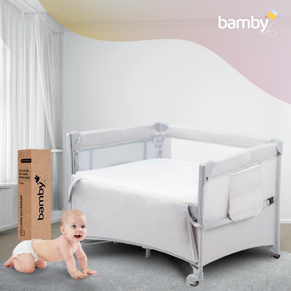 Foto 4 pulgar | Corral Colecho Bebe Plegable Con Colchon Impermeable Viaje