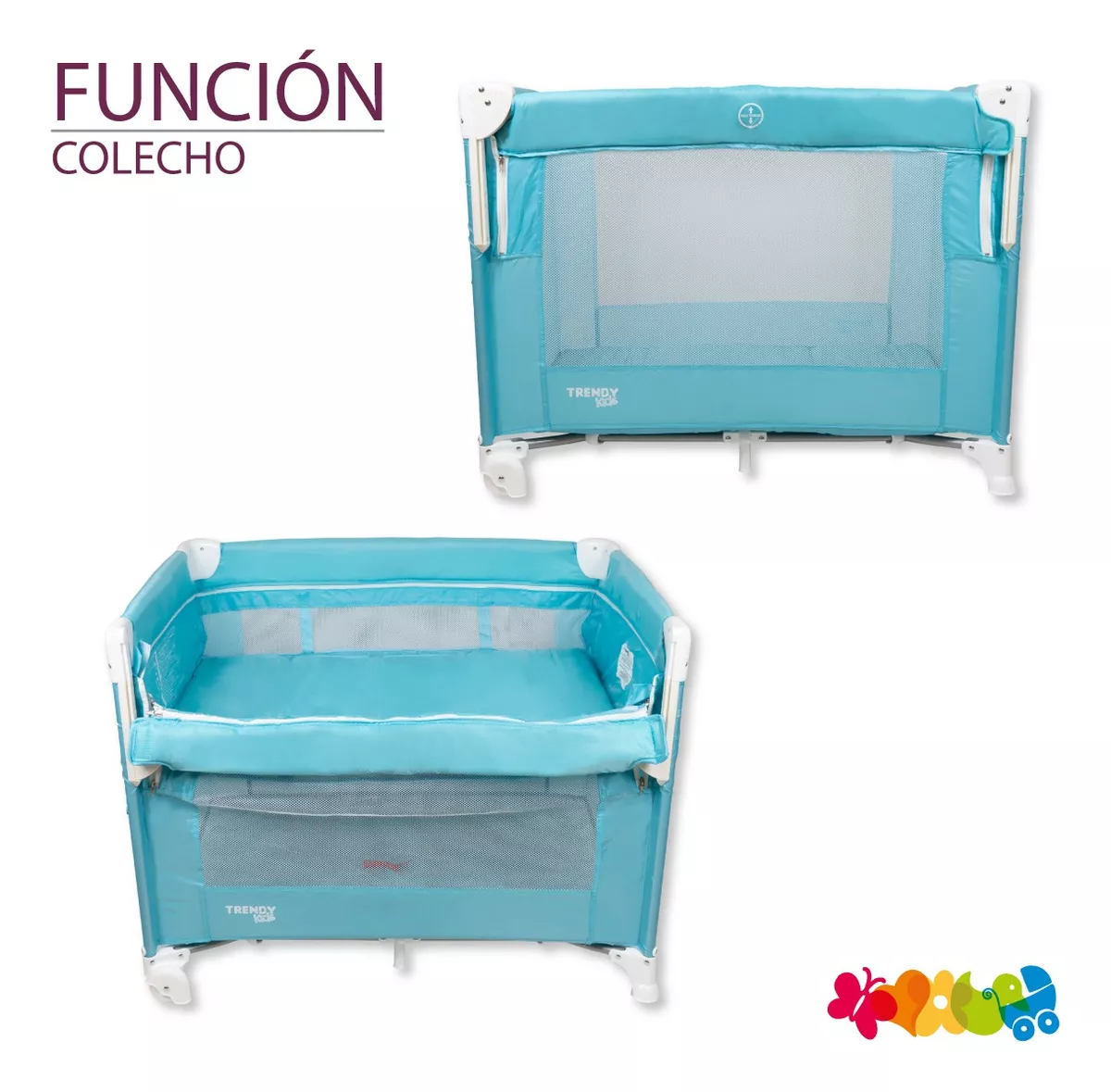 Foto 3 pulgar | Cuna Corral Colecho Para Bebé Trendy Kids Kosleepy Plegable