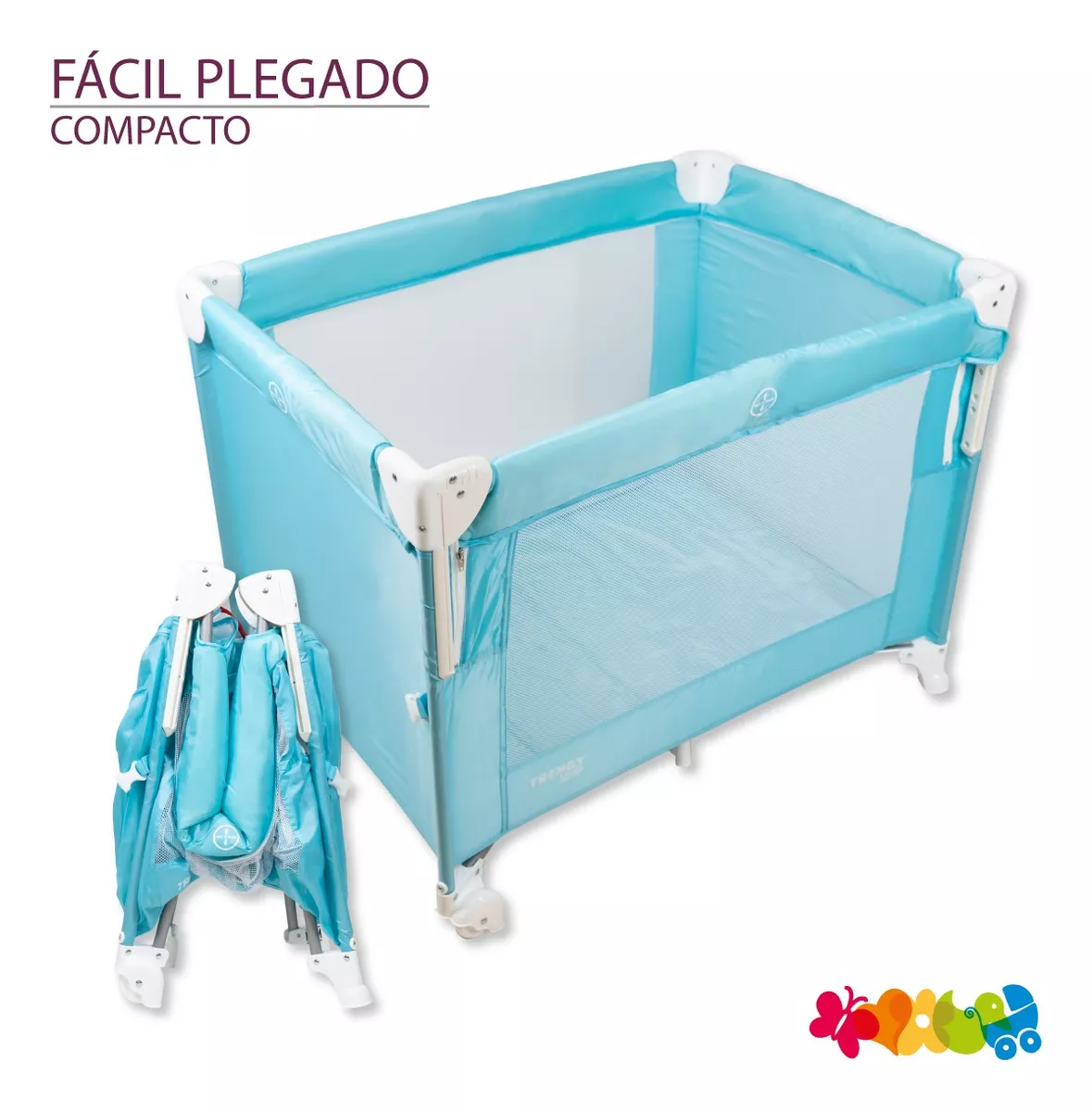 Foto 5 pulgar | Cuna Corral Colecho Para Bebé Trendy Kids Kosleepy Plegable