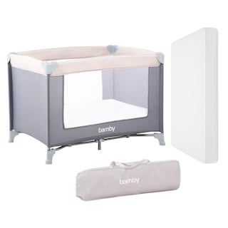 Foto 1 | Corral Para Bebé Bamby Combo-Bambyd-4 Plegable Portátil Con Colchón Impermeable
