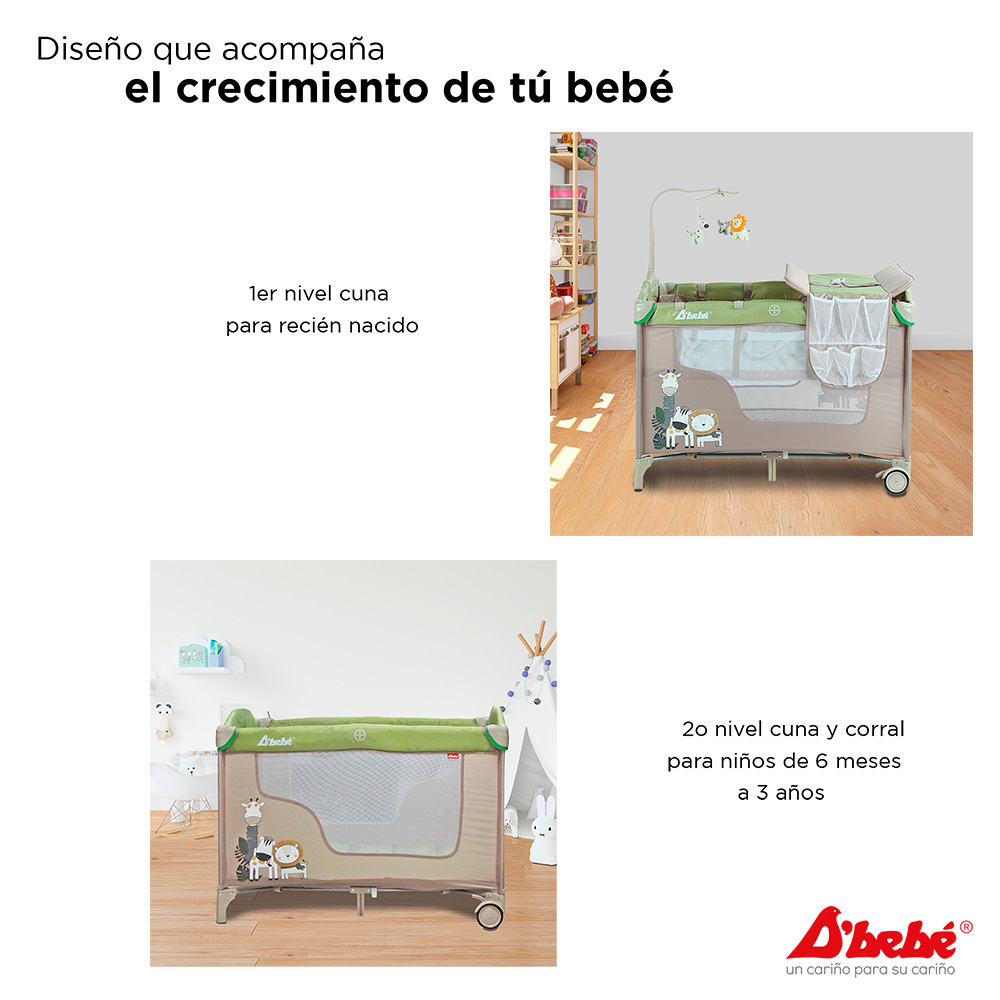 Foto 6 | Corral Cuna D'bebé Dreams Beige