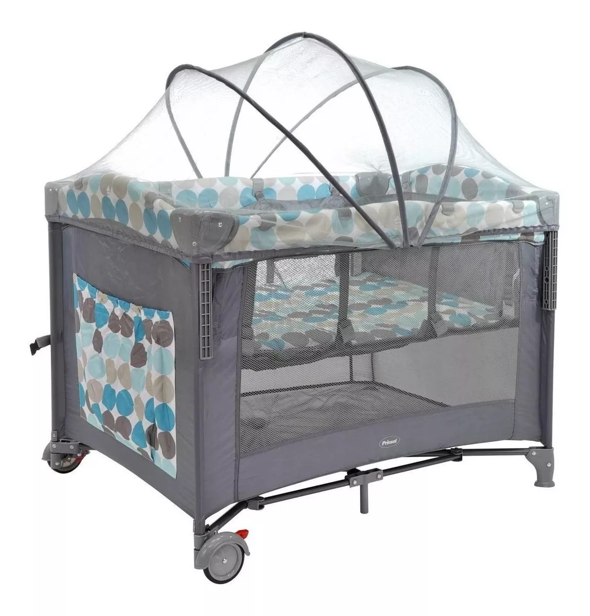 Cuna Bebé Corral Prinsel Baby Colecho 2 en 1 con Mosquitero