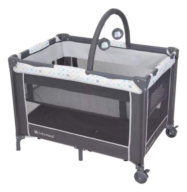 Cuna Corral Para Bebé Baby Trend Ezrest Finley