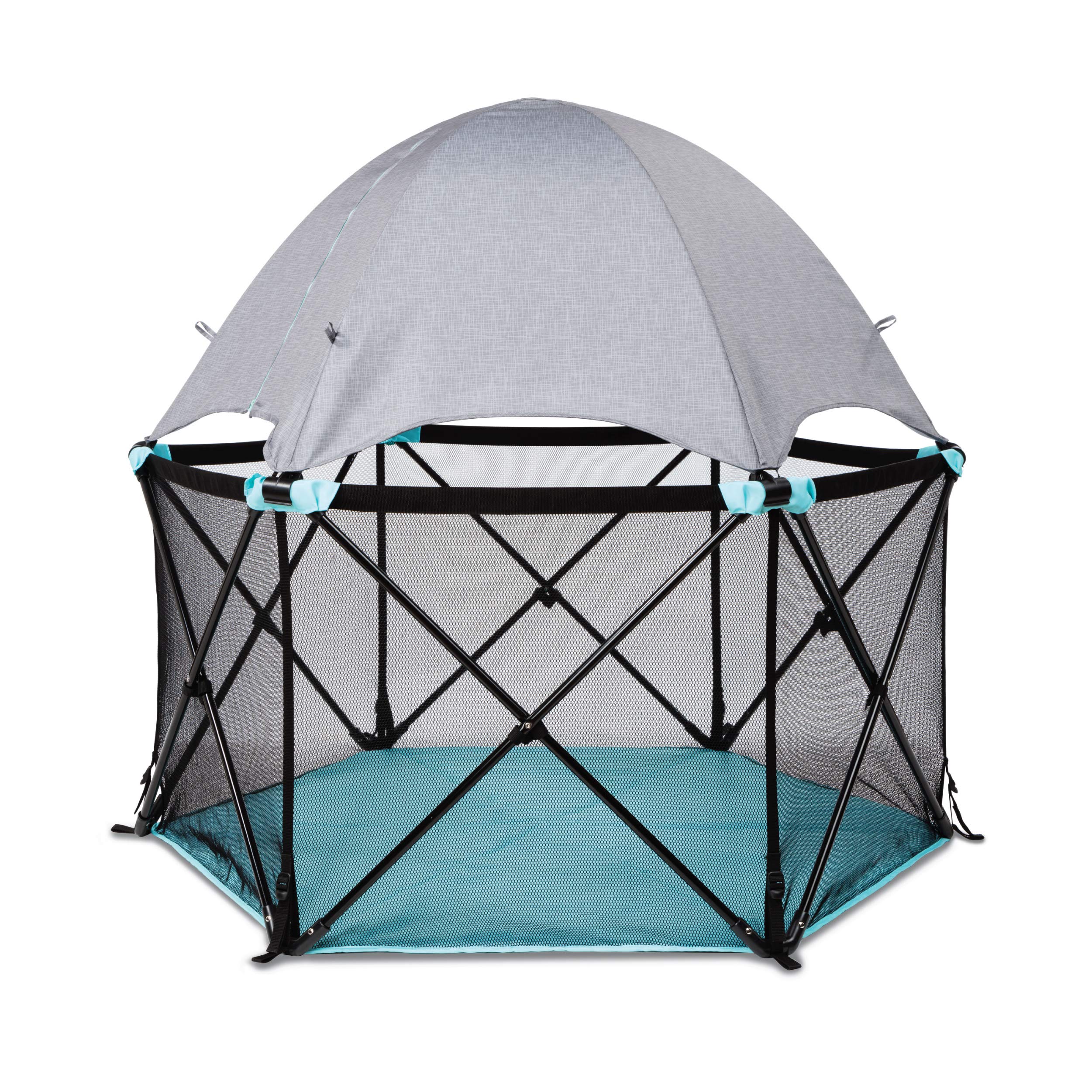 Playard Summer Infant Pop 'n Play Deluxe Ultimate Aqua - Venta Internacional. $4,177