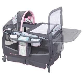Foto 7 | Nursery Center Baby Trend Deluxe Ii Primrose Con Barra De Juguetes - Venta Internacional.