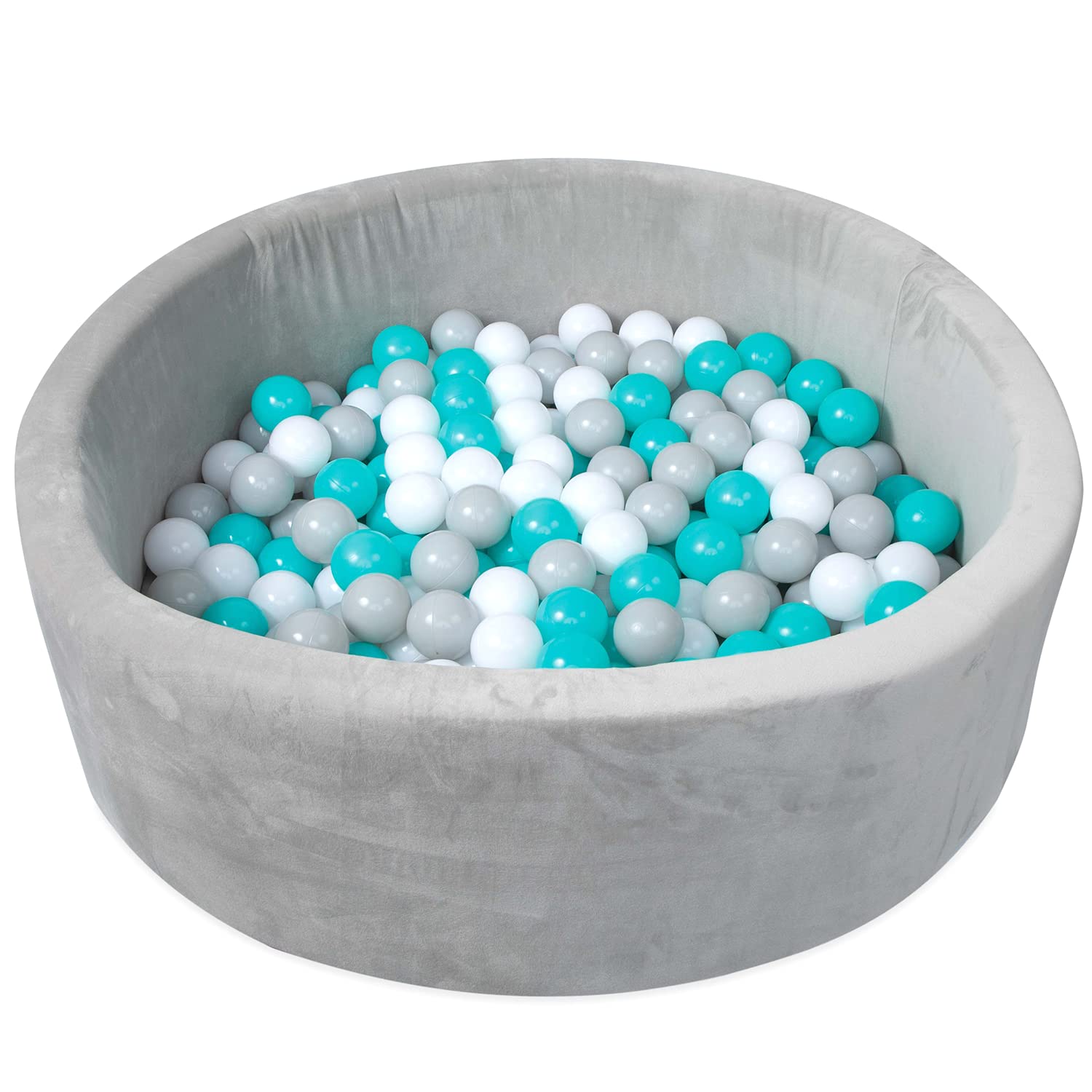 Foto 1 | Espuma Para Bebés Ball Pit Nuby Velvet Soft Play Con 200 Bolas - Venta Internacional.