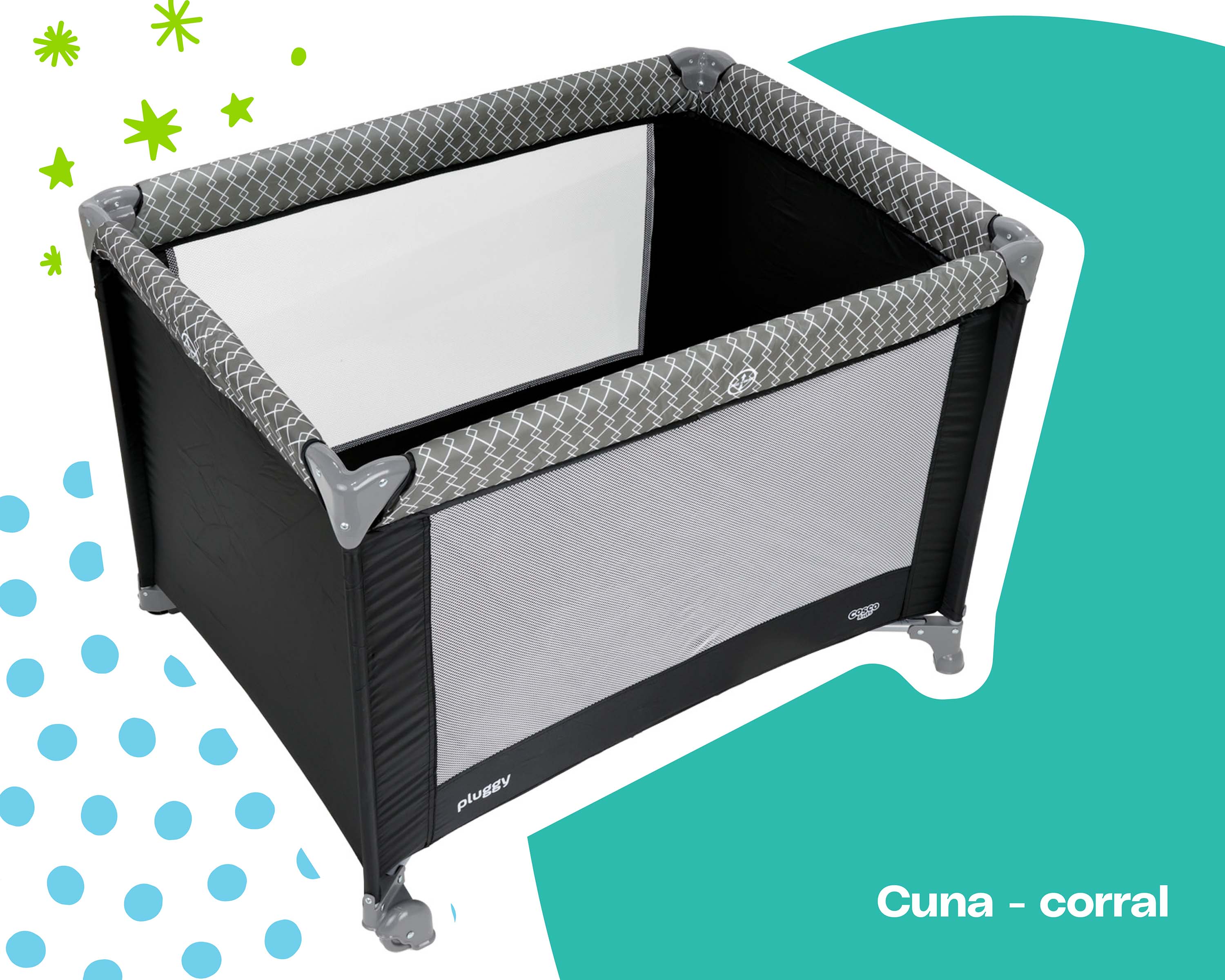 Foto 4 | Cosco Cuna Corral Pluggy