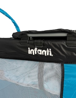 Foto 4 | Cuna De Viaje Dos Niveles Color Azul Modelo: Jbp-501/infanti