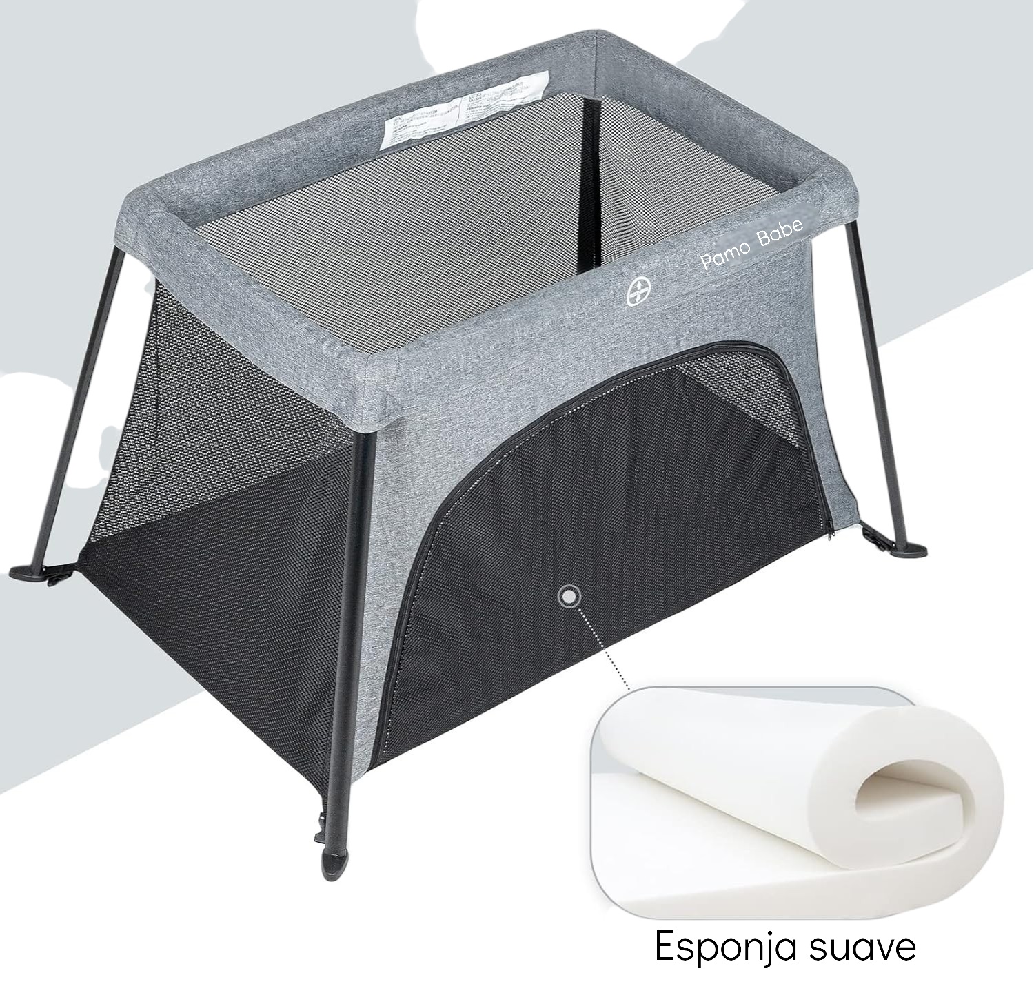 Foto 3 pulgar | Cuna Corral Viajero Para Bebé Pamo Babe Ligero Y Compacto