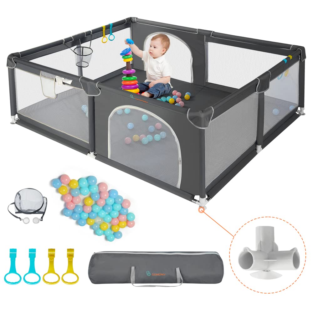 Foto 2 pulgar | Playpen Comomy Playard Extra Grande De 200 X 180 Cm Con Accesorios - Venta Internacional.