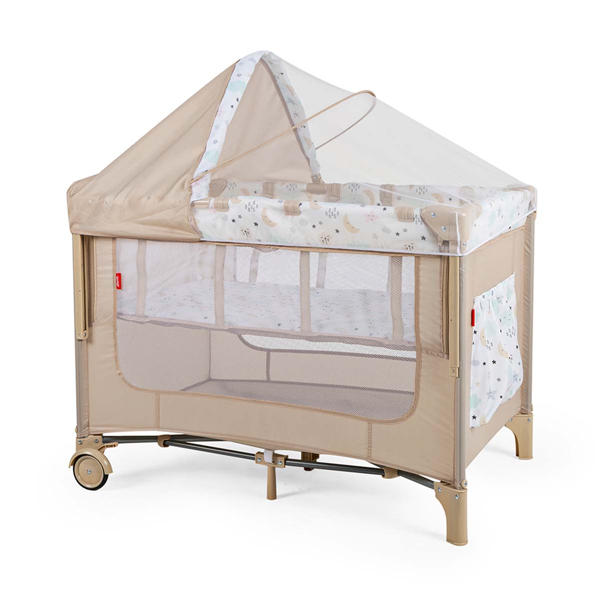 Cuna Corral Colecho D'bebé Love & Care Beige $1,799