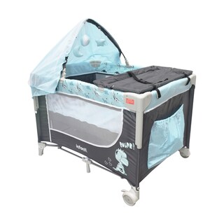 Foto 1 | Cuna De Viaje Madison Infanti Color Azul Convertible A Colecho