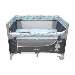 Foto 5 | Cuna De Viaje Madison Infanti Color Azul Convertible A Colecho