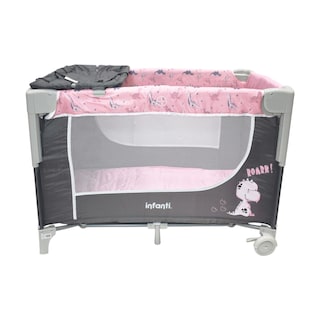 Foto 4 | Cuna De Viaje Madison Infanti Color Rosa Convertible A Colecho