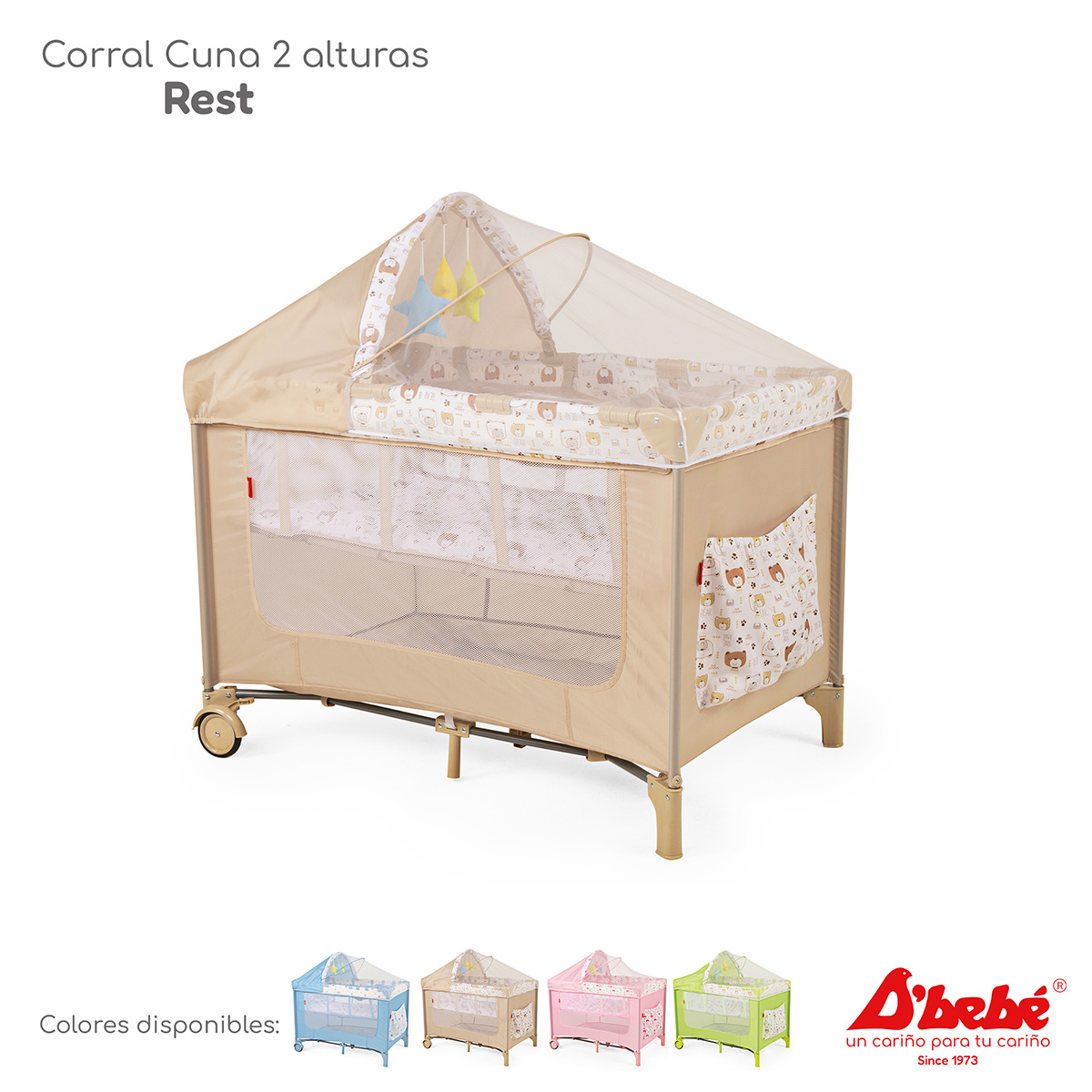 Foto 6 | Cuna Corral D'bebé Rest Beige