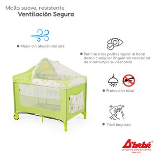 Foto 4 | Cuna Corral D'bebé Rest Verde