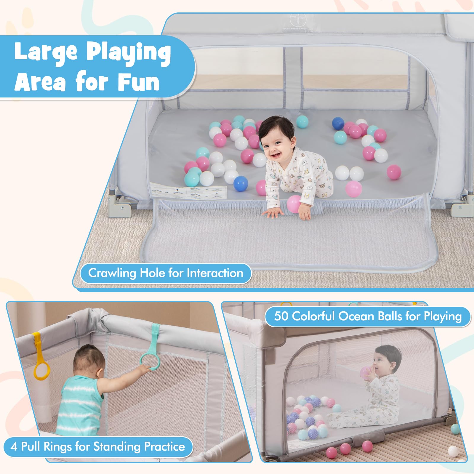 Foto 4 pulgar | Corral Infantil Costzon Plegable-Venta Internacional