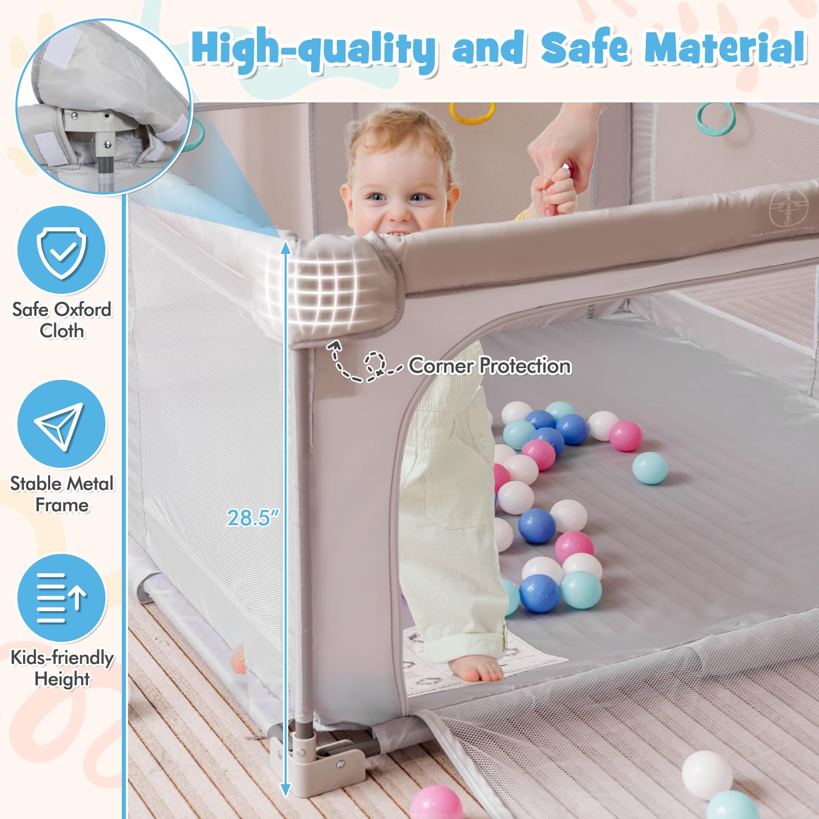 Foto 7 pulgar | Corral Infantil Costzon Plegable-Venta Internacional