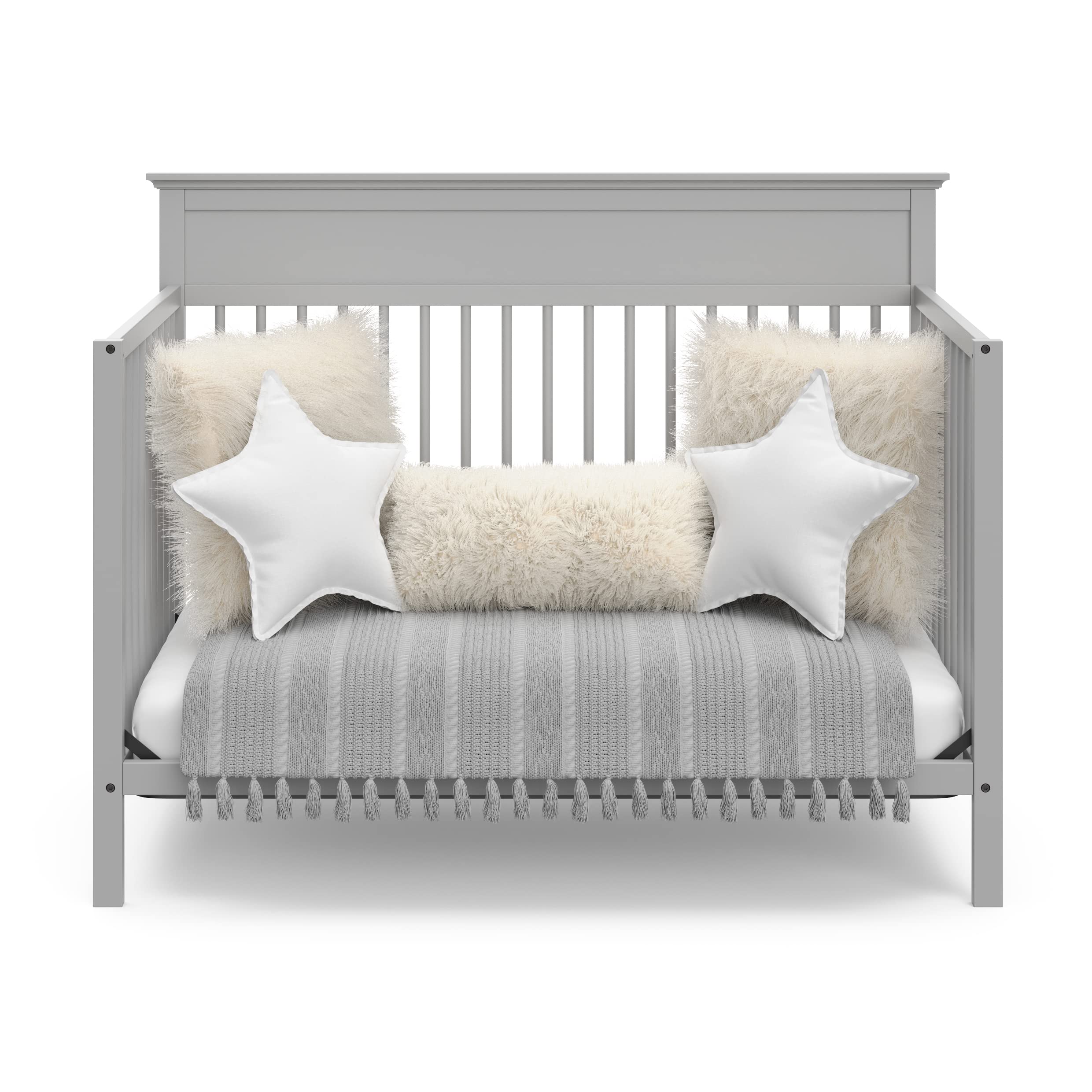 Foto 7 pulgar | Cuna Convertible Storkcraft Carmel Pebble Grey Greenguard - Venta Internacional.