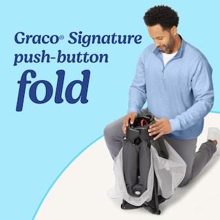Foto 7 | Playard Graco On The Go Zip Reeves Con Capazo Infantil - Venta Internacional.