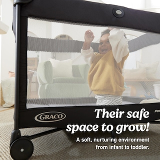 Foto 5 | Playard Graco On The Go Zip Dlx Parker Con Capazo - Venta Internacional.