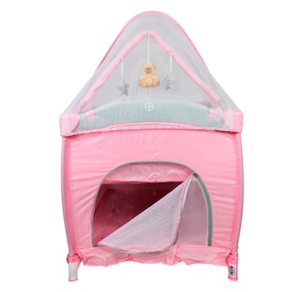 Foto 3 | Cuna Corral 888-e Color Rosa Con Mosquitero