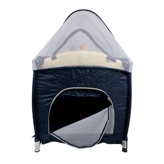 Foto 3 | Cuna Corral 888-e Color Azul Con Mosquitero