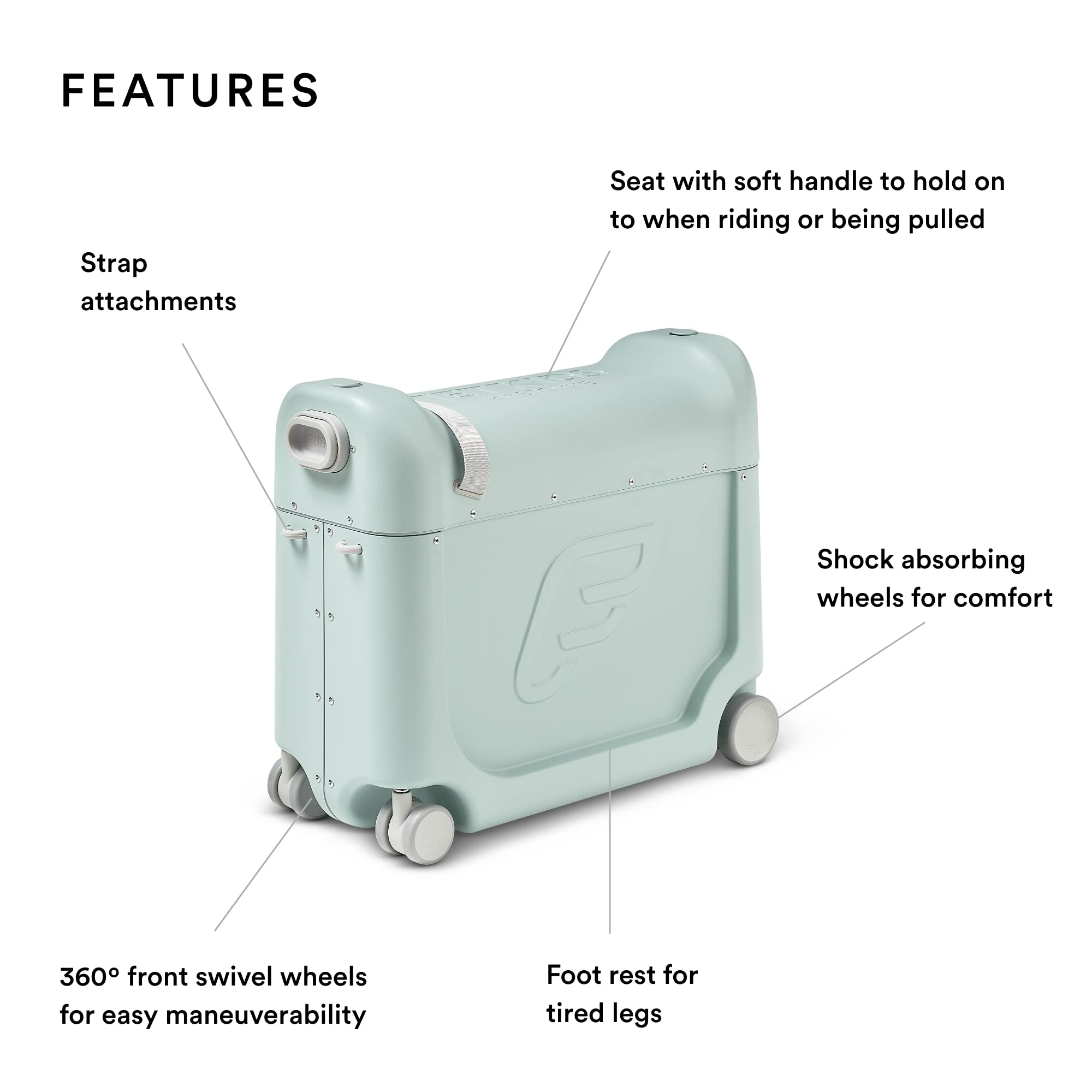 Foto 3 pulgar | Maleta De Viaje Para Niños Y Cama A Bordo Stokke Jetkids Bedbox - Venta Internacional.