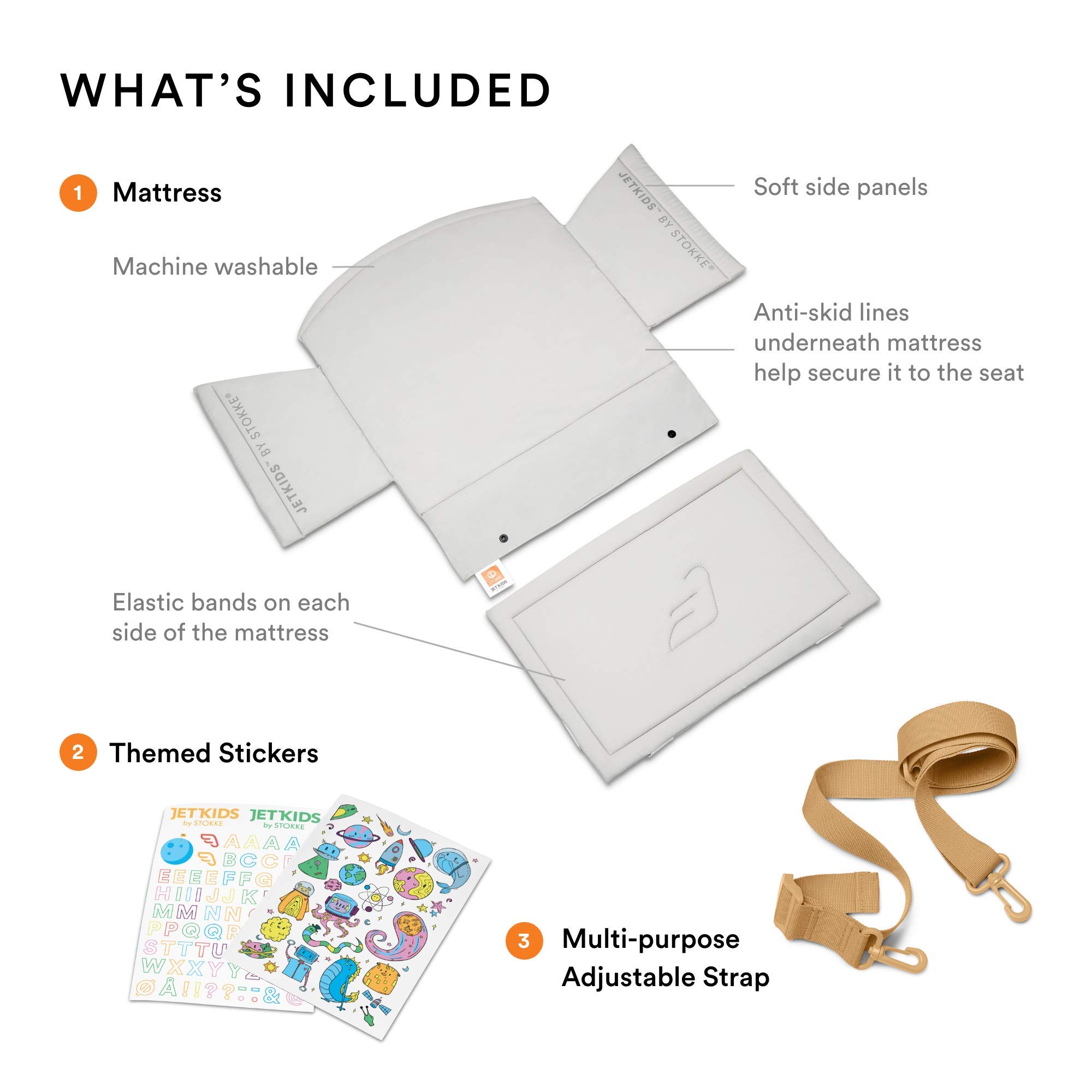 Foto 3 | Maleta De Viaje Stokke Jetkids Bedbox Lunar Eclipse - Venta Internacional.