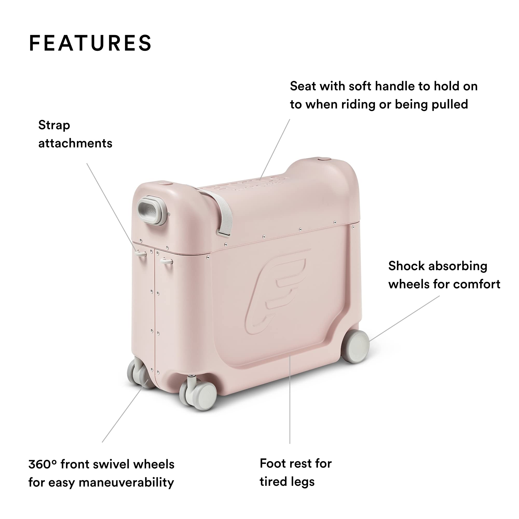 Foto 3 pulgar | Maleta De Viaje Para Niños Y Cama A Bordo Stokke Jetkids Bedbox - Venta Internacional.