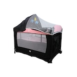Cuna Corral Para Bebé Starkids Galaxis Portátil Mecedora Rosa