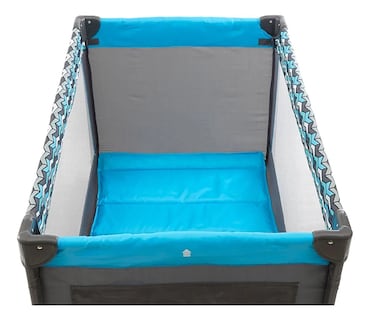 Foto 3 | Cuna Corral Para Bebé Prinsel San Remo Con Mosquitero Azul