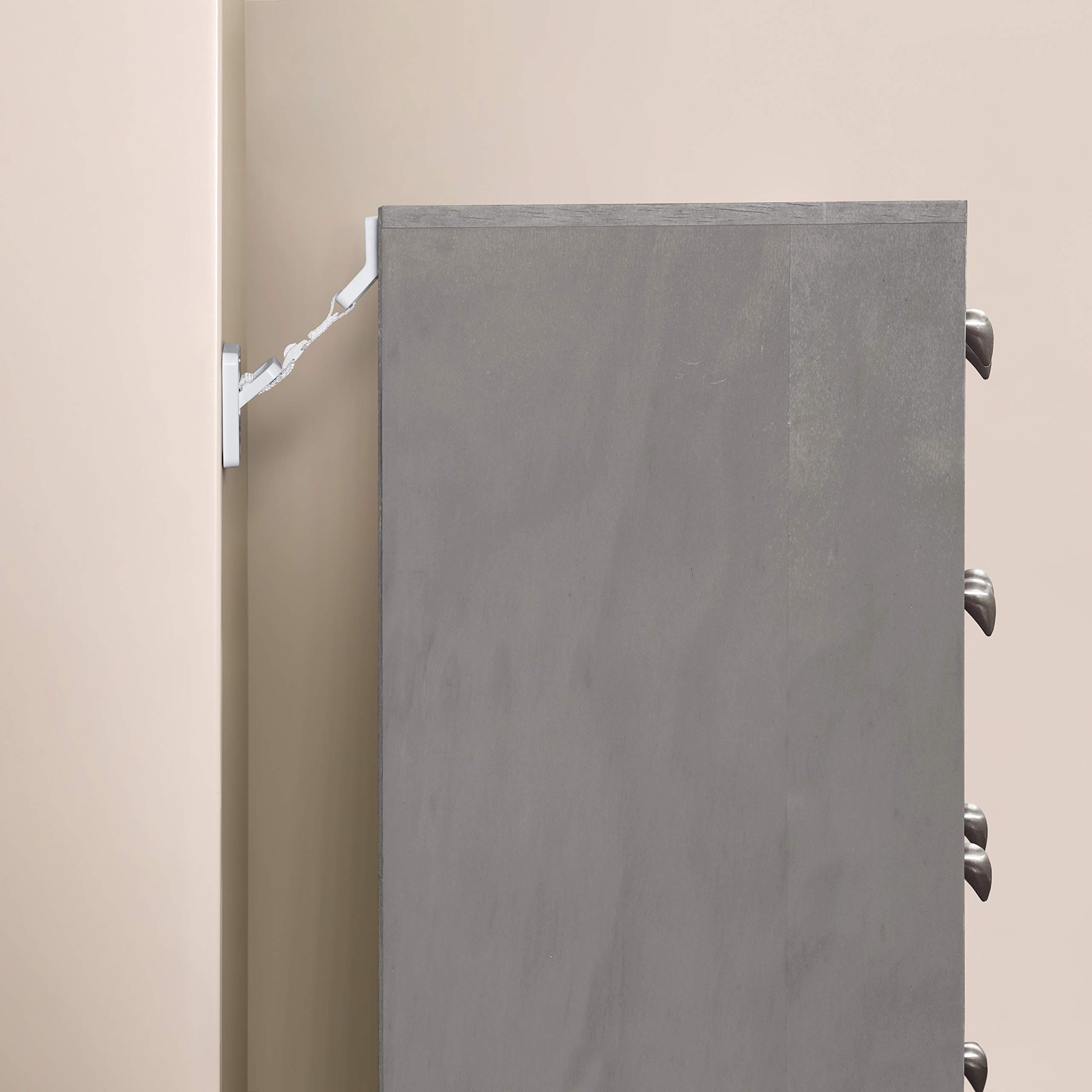 Foto 2 | Antorchas Para Muebles Dreambaby, Con Bisagras, Antivuelco, Color Blanco - Venta Internacional.