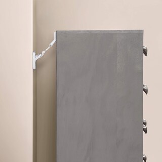 Foto 2 | Antorchas Para Muebles Dreambaby, Con Bisagras, Antivuelco, Color Blanco - Venta Internacional.