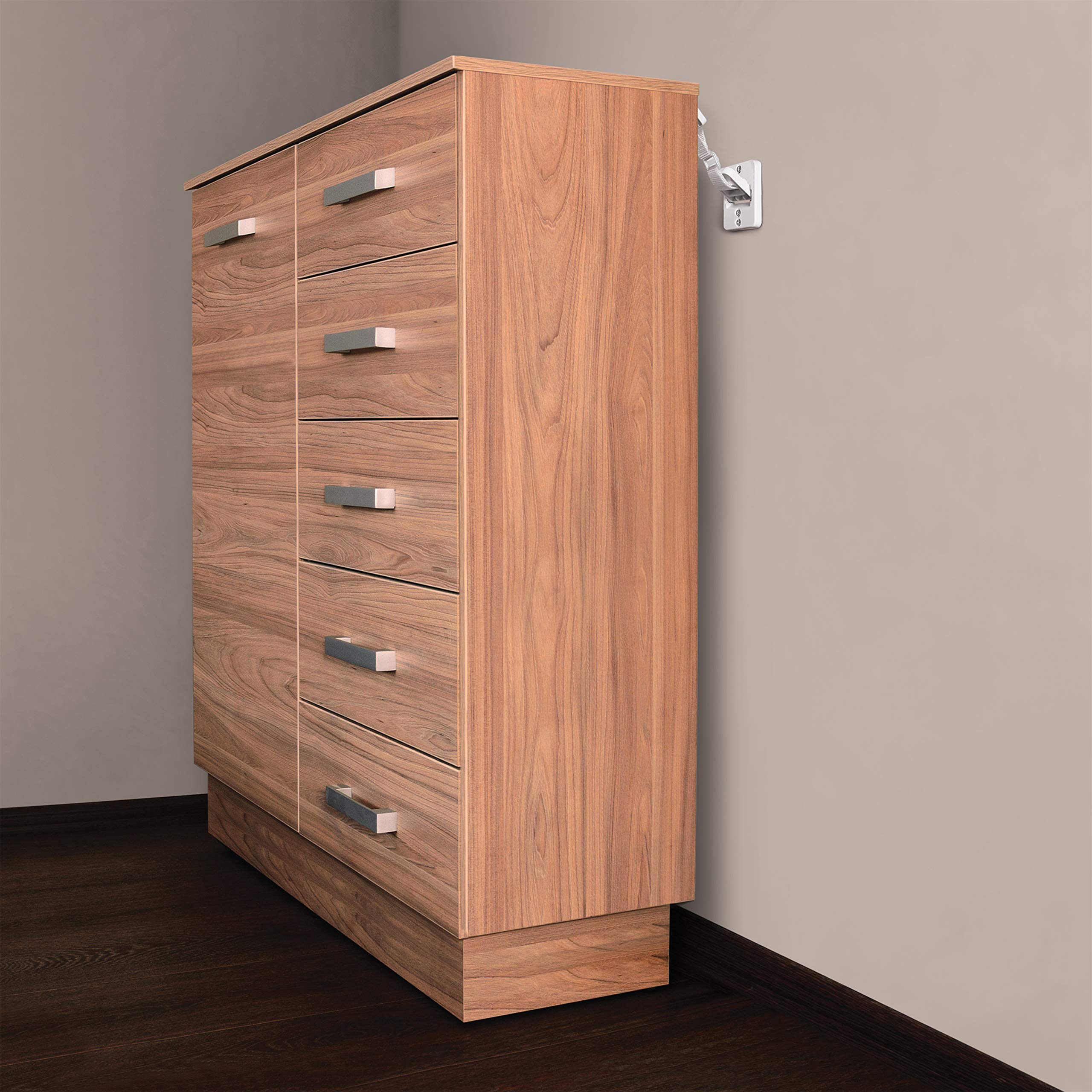 Foto 3 | Antorchas Para Muebles Dreambaby, Con Bisagras, Antivuelco, Color Blanco - Venta Internacional.