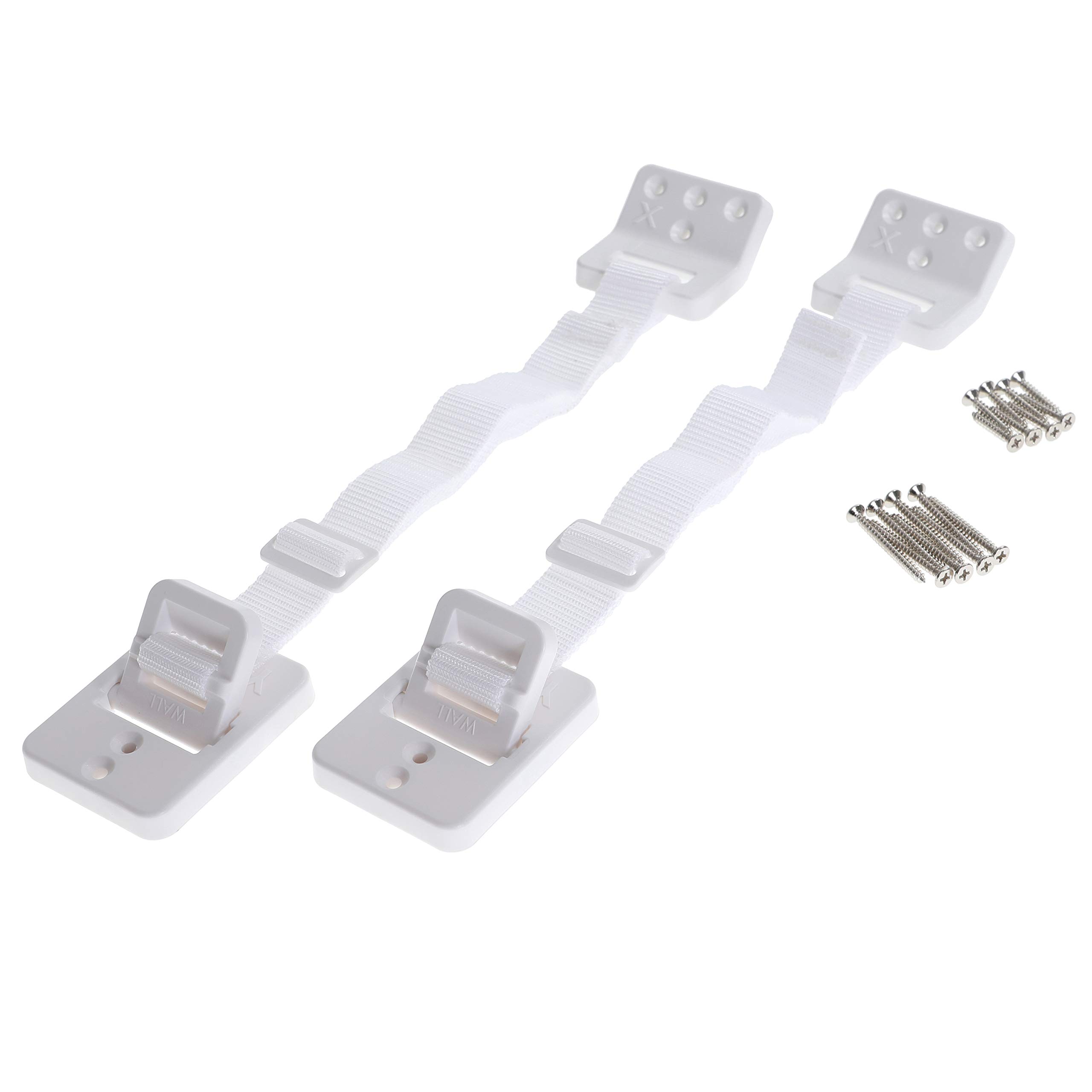 Foto 5 pulgar | Antorchas Para Muebles Dreambaby, Con Bisagras, Antivuelco, Color Blanco - Venta Internacional.