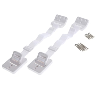 Foto 4 | Antorchas Para Muebles Dreambaby, Con Bisagras, Antivuelco, Color Blanco - Venta Internacional.