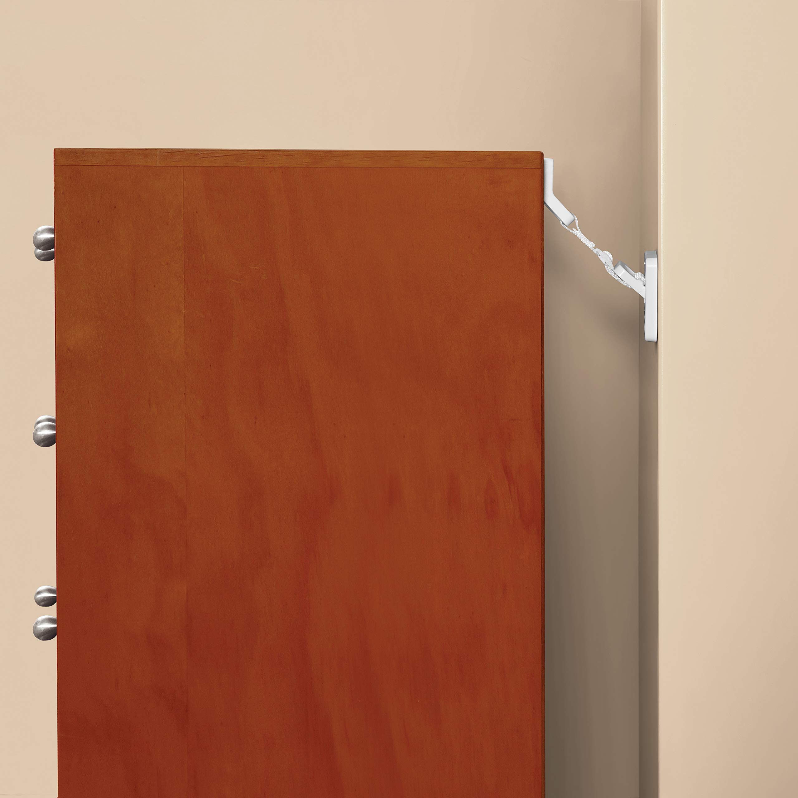 Foto 5 | Antorchas Para Muebles Dreambaby, Con Bisagras, Antivuelco, Color Blanco - Venta Internacional.