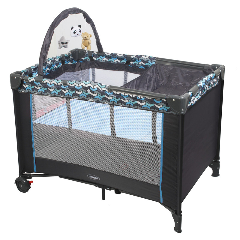 Foto 3 pulgar | Bebesit Cuna Pack & Play Corral Plegable 2 Niveles