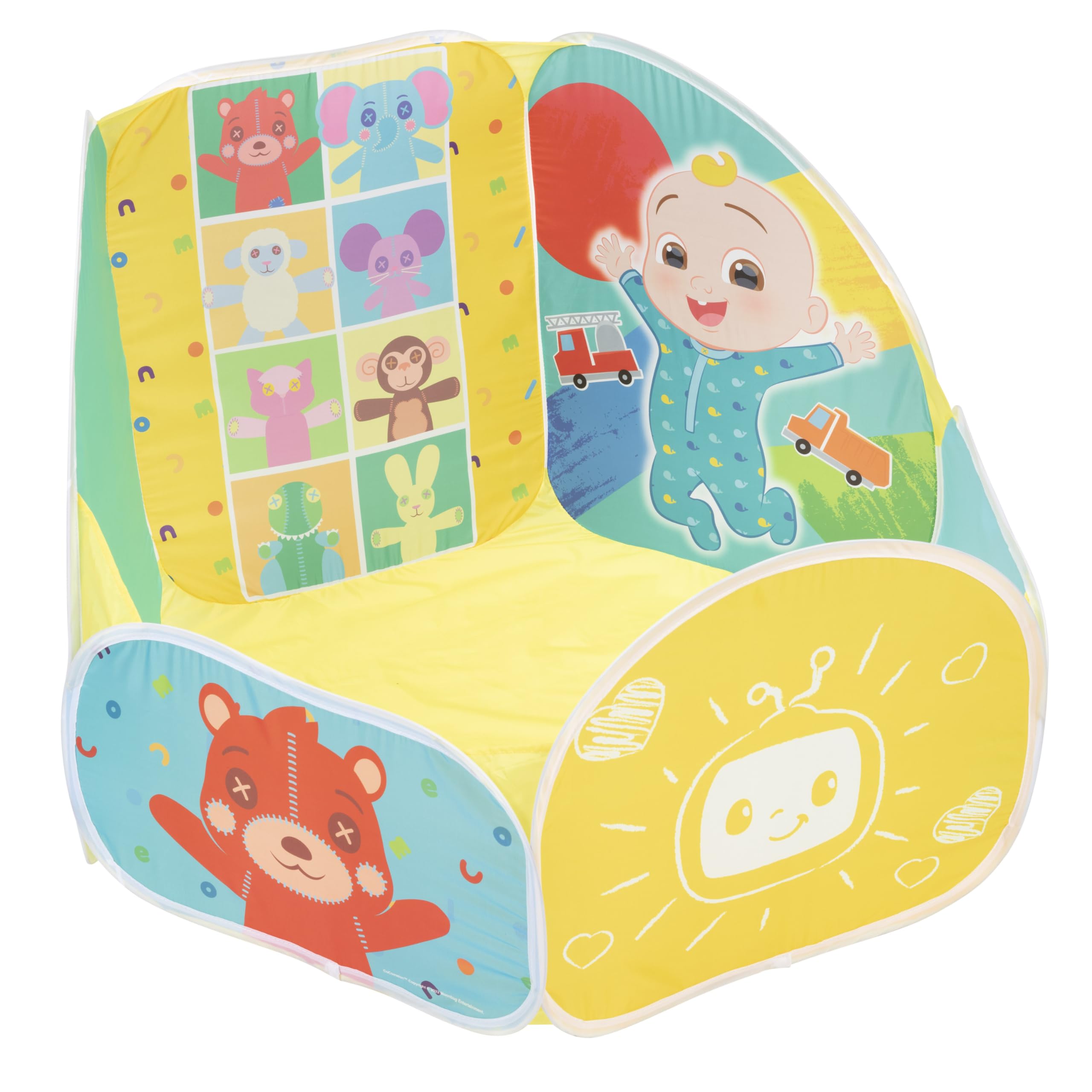 Foto 4 | Piscina De Bolas Cocomelon Pop And Play Arena Con 15 Bolas Para Bebé - Venta Internacional.