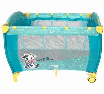 Foto 2 | Cuna De Viaje K500 Vaquita Azul Tk Dos Niveles