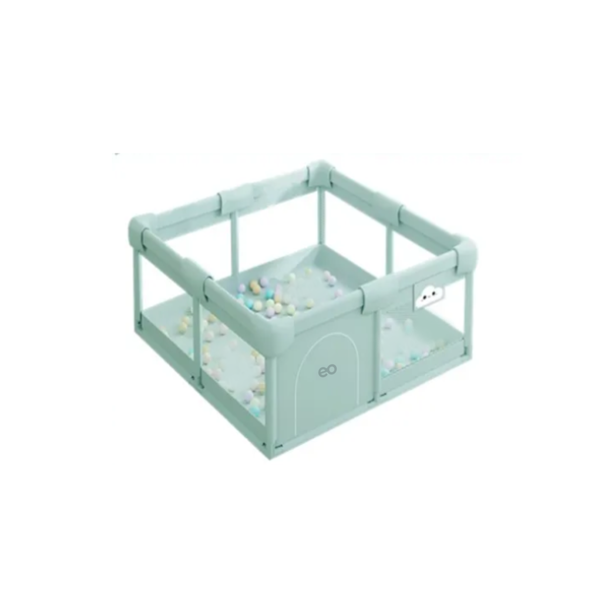 Foto 2 pulgar | Corralito Para Bebé 1.2m X 1.2m Eo Safe Imports Esi-21018 Verde