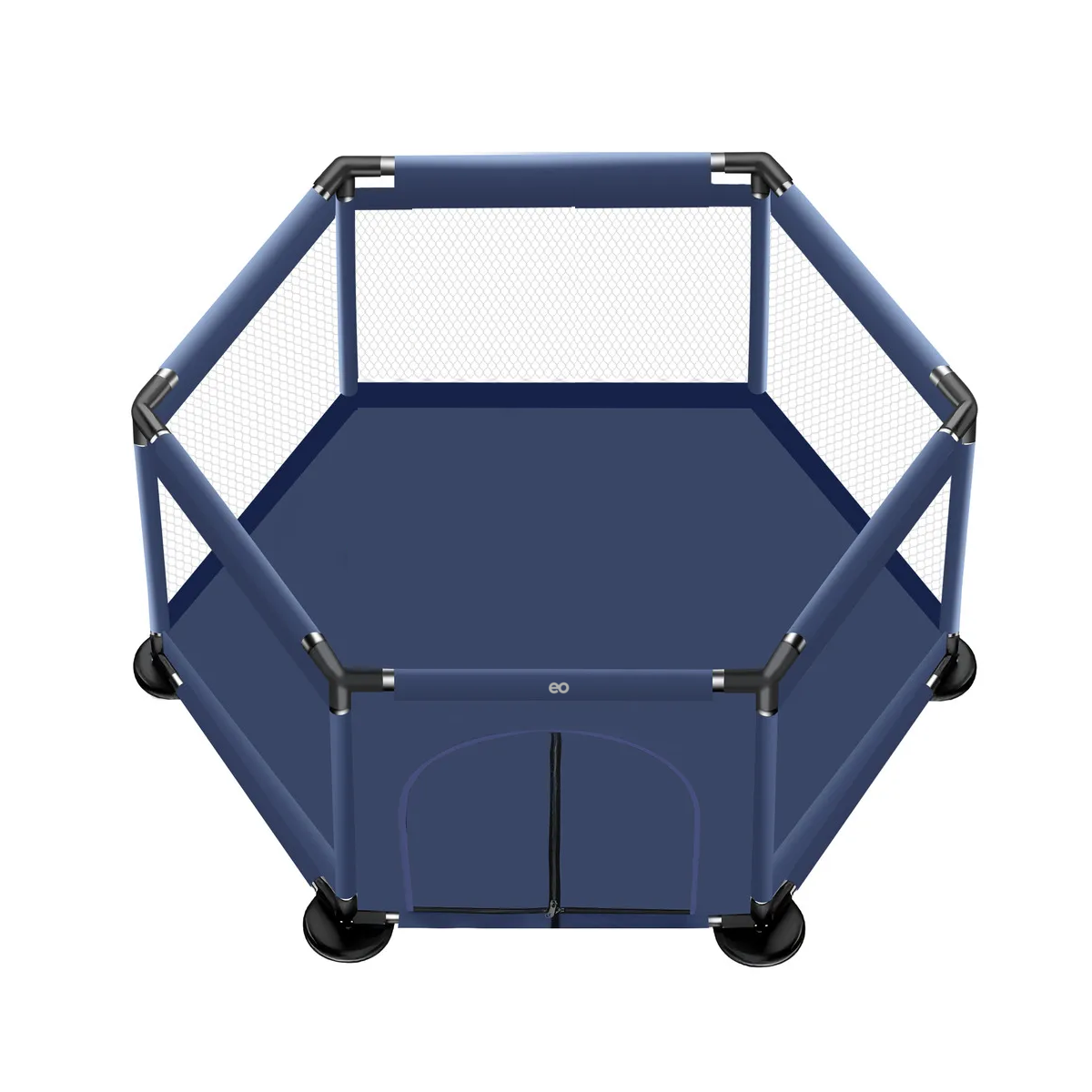 Foto 2 pulgar | Corral Plegable Para Bebé Eo Safe Imports Esi-21017 Azul