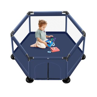 Foto 2 | Corral Plegable Para Bebé Eo Safe Imports Esi-21017 Azul