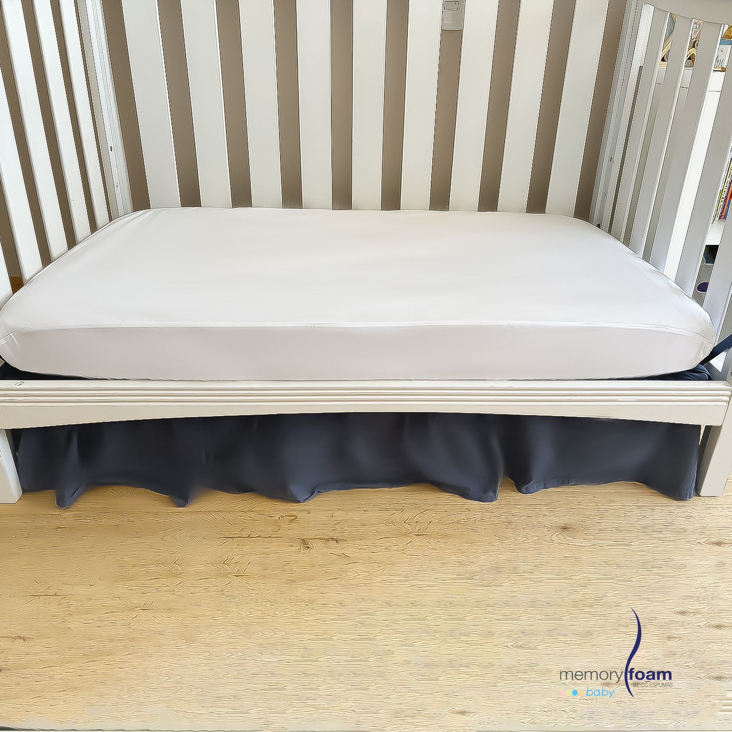 Foto 8 pulgar | Pack Colchón de Bebé Baby Essential + Protector - 130 X 70 X 10 cm