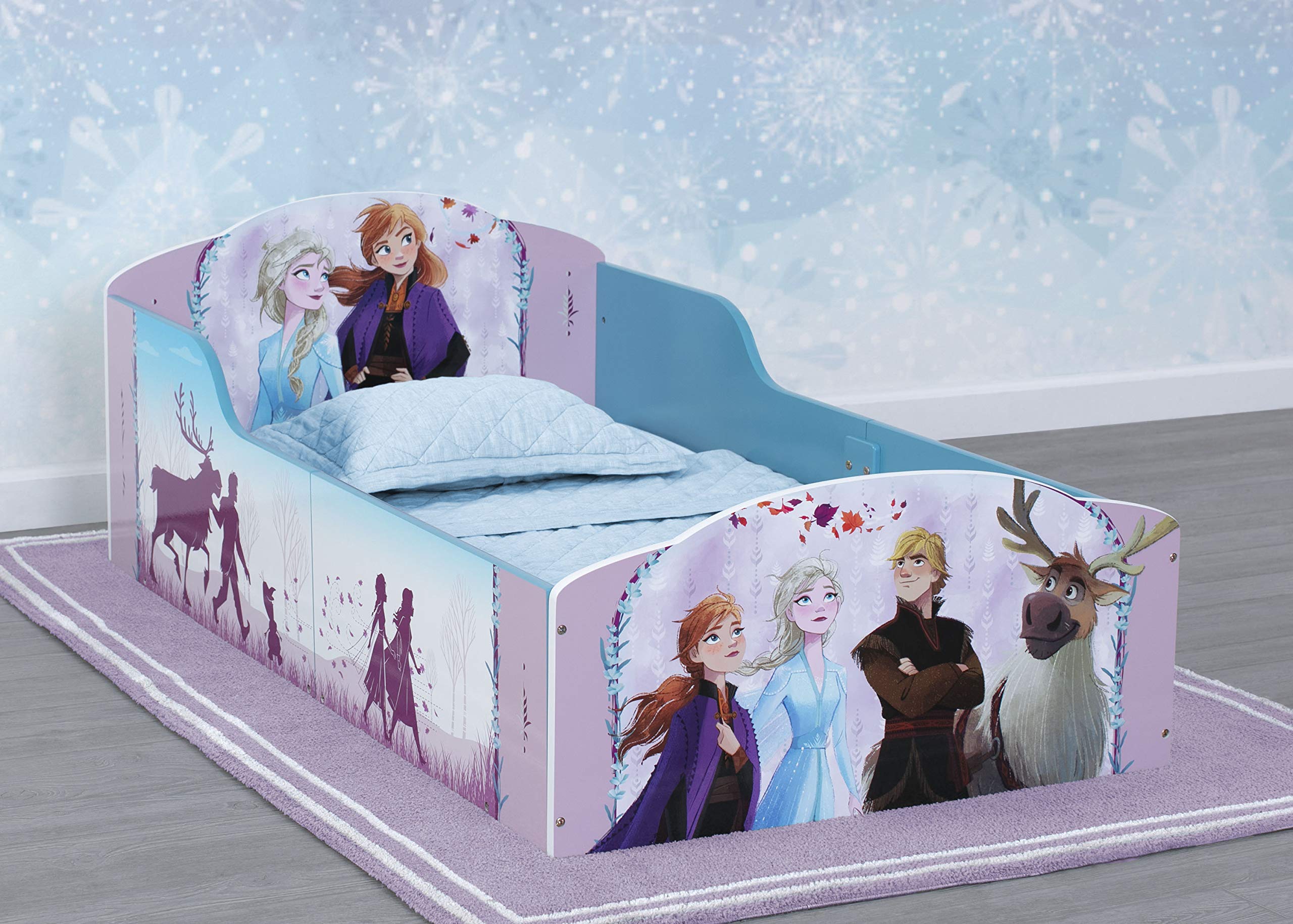 Foto 3 pulgar | Cama Infantil Delta Children Disney Frozen Ii Wood - Venta Internacional.
