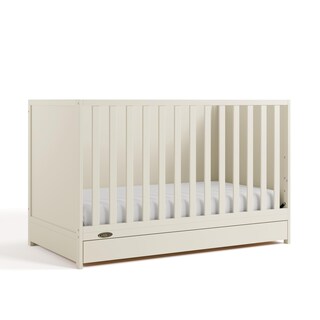 Foto 5 | Cuna Convertible Graco Theo Con Cajón De Almacenamiento Greenguard Gold - Venta Internacional.