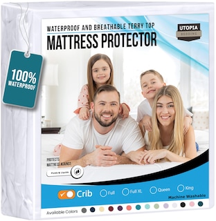 Foto 1 | Protector De Colchón Impermeable Utopia Bedding, Tamaño Cuna - Venta Internacional.