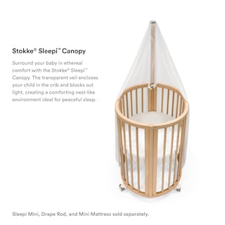 Foto 3 | Canopy Stokke Sleepi V3 Blanco Para Sleepi Mini Y Cuna/cama - Venta Internacional.