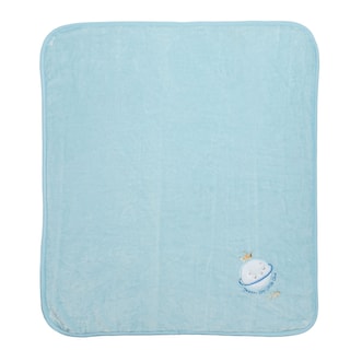 Foto 2 | Cobertor Con Bordado Luminiscente Baby Mink Bm049 Azul (100 X 90 Cm)